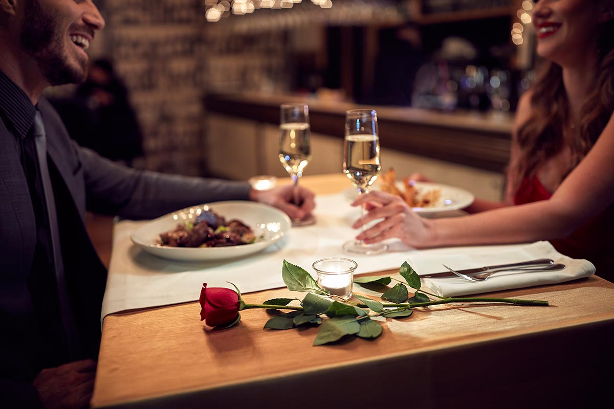 Cena romántica por San Valentín