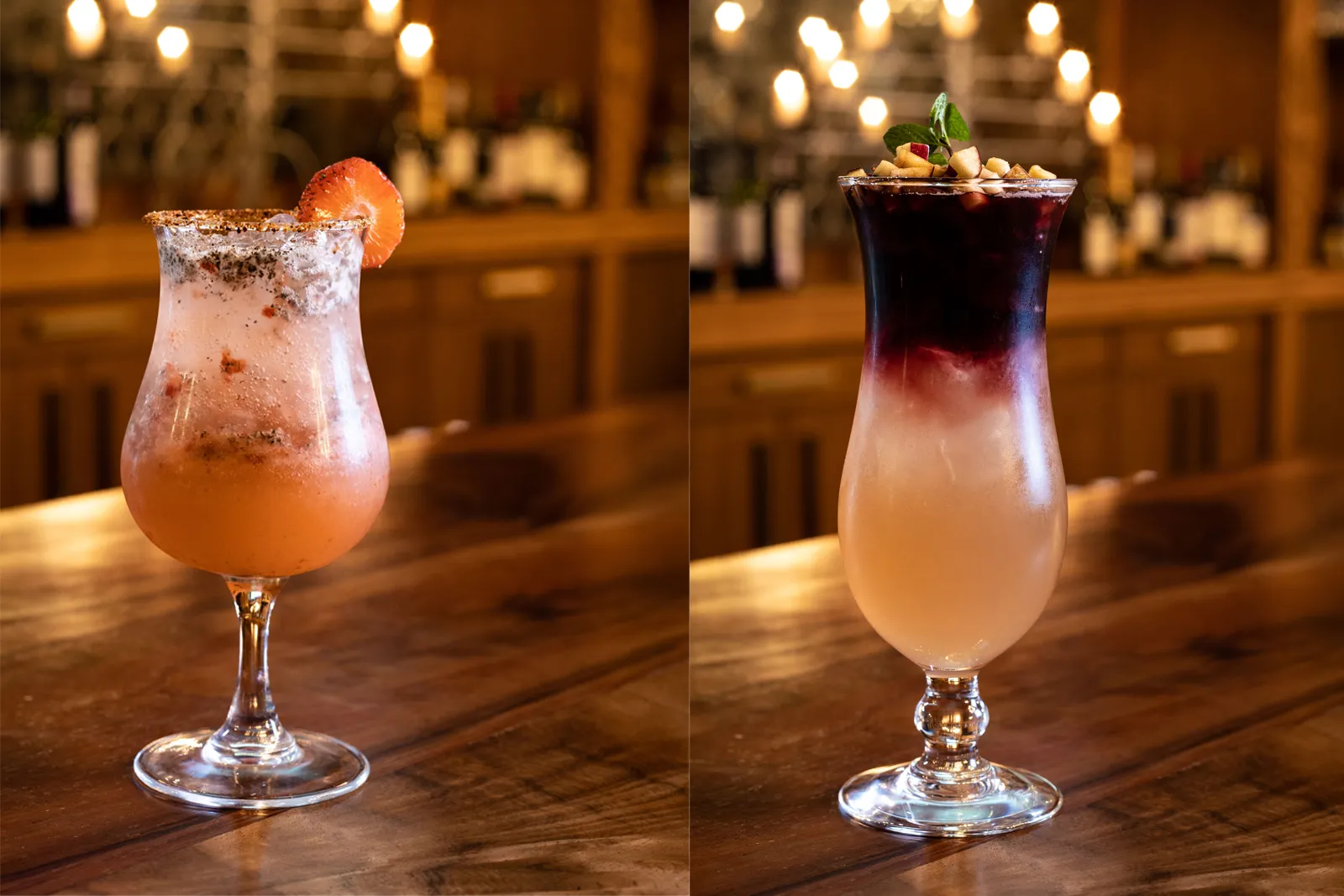 Brinda a tu ritmo con una selección de bebidas por copa, sujeta a los horarios de operación de restaurantes  (⁶).