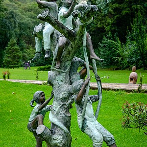 Escultura-Niños