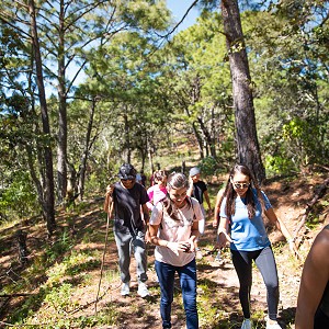 Introducción al Bienestar - Hiking por la mañana en Sierra Lago Resort