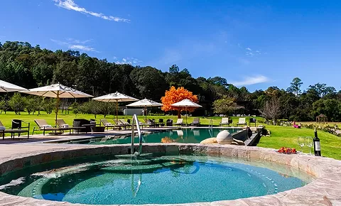 Outdoor Jacuzzi and Steam Rooms