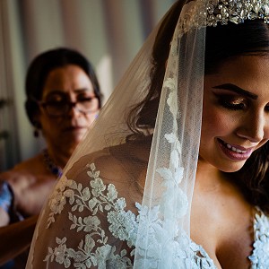 preparación de la novia