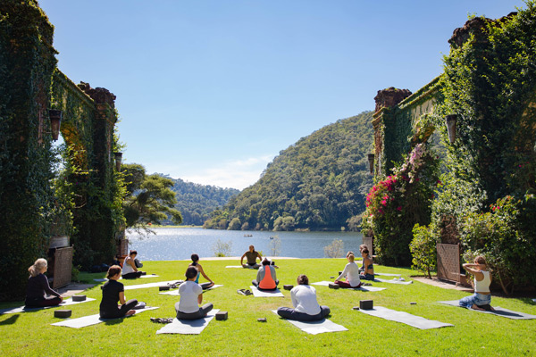 Programa Bienestar Yoga Sierra Lago Resort Mascota Jalisco