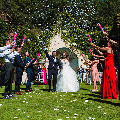 Ceremonia de boda en Sierra Lago Resort